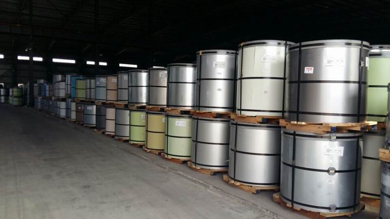 上海定制各種規格、各顏色彩涂板，建筑用彩鋼板，讓利彩涂卷